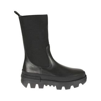 Moncler Dames, Schoenen, Zwart, Maat: 37 EU Leer