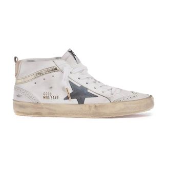 Golden Goose Sneakers, female, White, Size: 9 US Mid Star Sneakers