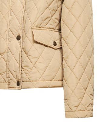 Burberry Check Jacket - Beige