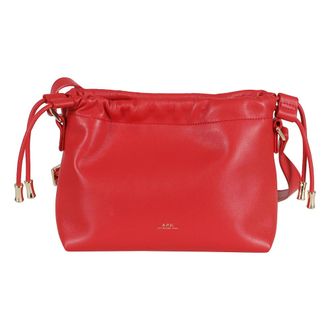 A.P.C. Cross Body Bags, female, Red, Size: ONE SIZE Sac Ninon Mini