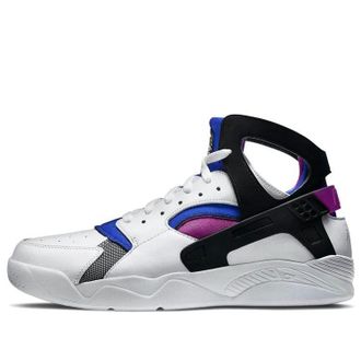 Nike Air Flight Huarache PRM QS White Lyon Blue 686203-100