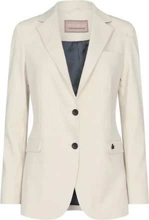 Mos Mosh Elegant Night Blazer in Ecru - Dames - Blazers - Beige - L - Jassen