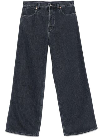 Gucci Jeans met wijde pijpen - Zwart