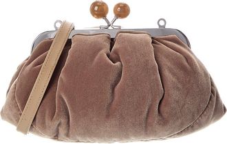 Max Mara Weekend Max Mara Vespa Velvet Clutch