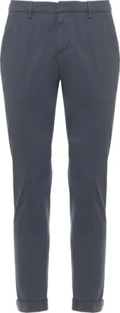 Dondup Blue Gaubert Cotton Chino Pants