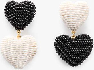 Kate Spade New York Heart You Beaded Double Drop Earrings