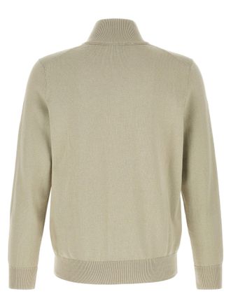 HUGO BOSS Cotton-Cashmere Blend Cardigan - Sand
