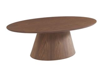 VENTE-UNIQUE.COM Mesa de centro madera color natural oscuro