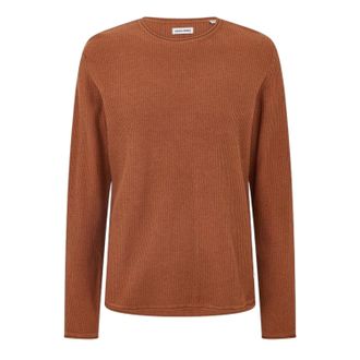 Jack & Jones Jack And Jones Heren-sweater met ronde hals en normale pasvorm (Mokka Bisque)