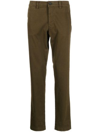 Paul Smith straight-leg chino trousers - Green
