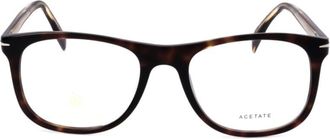David Beckham Db 1051 Classic Rectangular Tortoiseshell Frame Eyeglasses