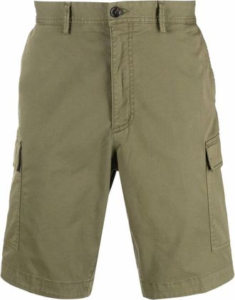 BOSS cargo cotton shorts - Green