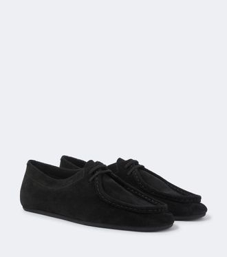 Jil Sander Hood suede moccasins