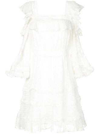 Rachel Gilbert Ollie mini dress - White