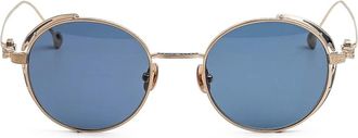 Matsuda Occhiali da sole tondi - Oro