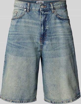 Review Baggy Fit Jeans Shorts im 5-Pocket-Design - Jorts in Blau, Gr&ouml;&szlig;e XL