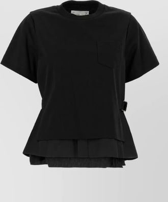 sacai cotton t-shirt