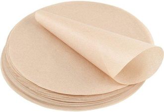 OEM 100 Hojas De Papel De Horno Antiadherente De Aproximadamente 20 Cm Para Freidora De Aire, Hamburguesas, Sartenes, Horno, Parrilla Y Vapor
