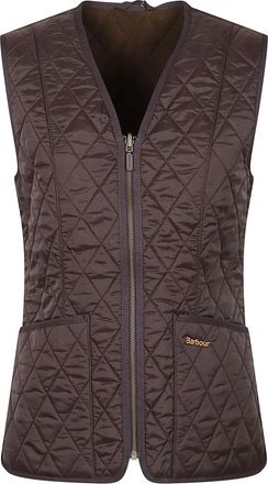 Barbour Fleece Betty Liner - Dames - Bodywarmers - Bruin - S - Leer - Jassen