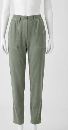 Z Supply Walker Knit Pant In Evergreen