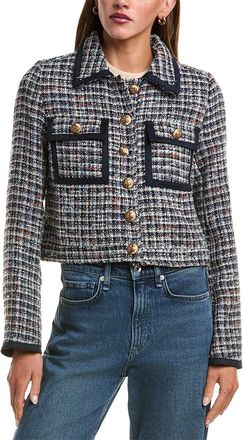 Stellah Wool-Blend Tweed Jacket