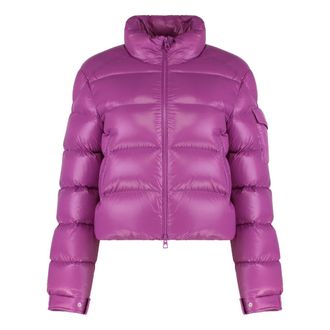 Moncler Down Jackets, female, Pink, Size: M Petra Short Down Jacket