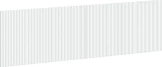 vidaXL Cabecero Montada En La Pared Arnhem Blanco Madera De Ingenier&iacute;a Vidaxl