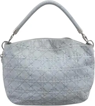 Dior Pre-owned Shoulder Bags, female, Blue, Size: ONE SIZE Pre-owned Vintage Shoulder Bag