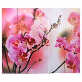 Berkfield Home Folding Room Divider 200x170 cm Flower