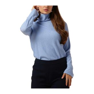 Another Label Dames, Truien, Blauw, Maat: XS Poliester