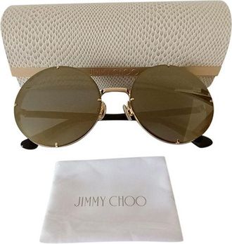 Jimmy Choo London Round Lilo/S Sunglasses Size M
