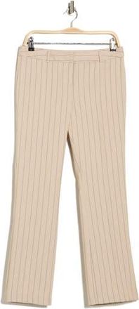 Amanda + Chelsea Ari Full Length Pants in Natural/Black Stripe at Nordstrom Rack, Size 14P