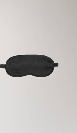 Mango Mascherina 100% seta nero - Donna - Taglia unica - MANGO