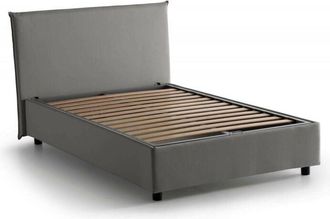 Talamo Italia Talamo Italia - Letto piazza e mezza Anissa, Letto contenitore con rivestimento in tessuto, 100% Made in Italy, Apertura frontale, adatto per