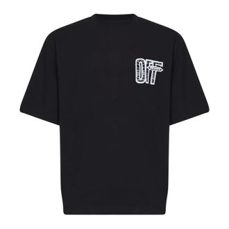 Off-white Arrow-print T-shirt - male - Off White - T-Shirts - Black - 2XL - Tops