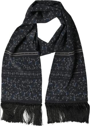 Dolce & Gabbana Sjaal - Dames - Zijden sjaals - Blauw - ONE Size - Accessoires