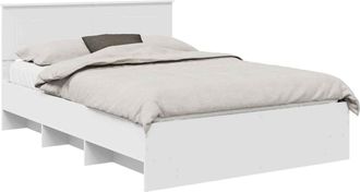 vidaXL Estructura De Cama 140 X 200 Cm Madera De Ingenier&iacute;a Vidaxl
