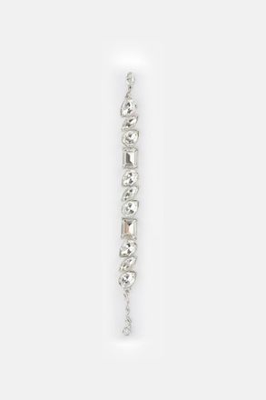 Alexander McQueen Silver Cocktail Bracelet