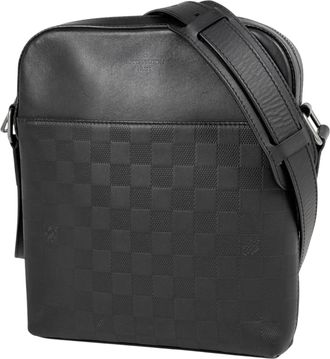 Louis Vuitton Black Onyx Damier Infini Pochette Shoulder Bag (Pre-Owned)