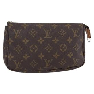 Louis Vuitton Pre-owned Clutches, female, Brown, Size: ONE SIZE Pre-owned Vintage Clutch