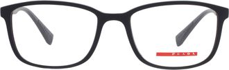 Prada Demo Rectangular Mens Eyeglasses PS 04IV DG01O1 55