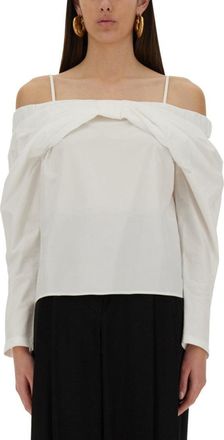 Nina Ricci Off-Shoulder Shirt