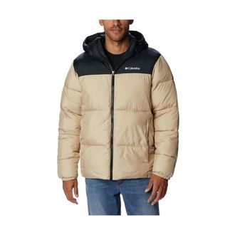 Columbia Bruine Puffect Hoodie - Heren - Winterjassen - Veelkleurig - XL - Jassen