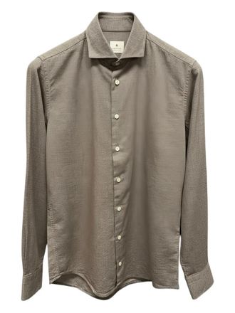 Bastoncino Camicia con bottoni - Marrone
