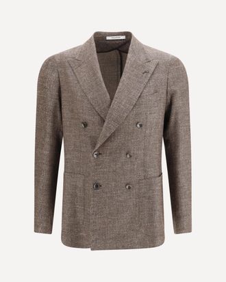 Tagliatore Double breasted Blazer Male 46