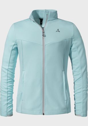 Sch&ouml;ffel Fleecejacke SCH&Ouml;FFEL Fleece Jacket Bleckwand L, Damen, Gr. 44, blau (8025, blau), Oberstoff : 100% Polyester, regular fit, hoch geschlossener Ausschni