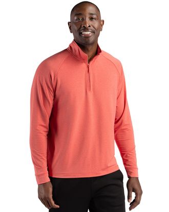 Clique Dash Recycled Mens Quarter Zip Sweatshirt