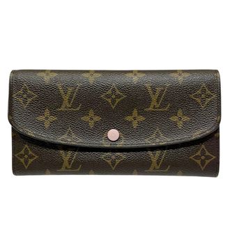 Louis Vuitton Brown Galle Monogram Monogram Long Wallet (Bi-Fold) (Pre-Owned)