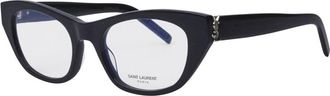 Saint Laurent Cat-Eye Eyeglasses - Black