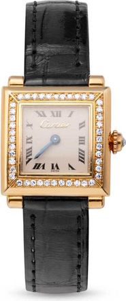 Cartier Pre-owned Cartier Paris Trocadero Lady Quartz Diamond White Dial Ladies Watch 6604